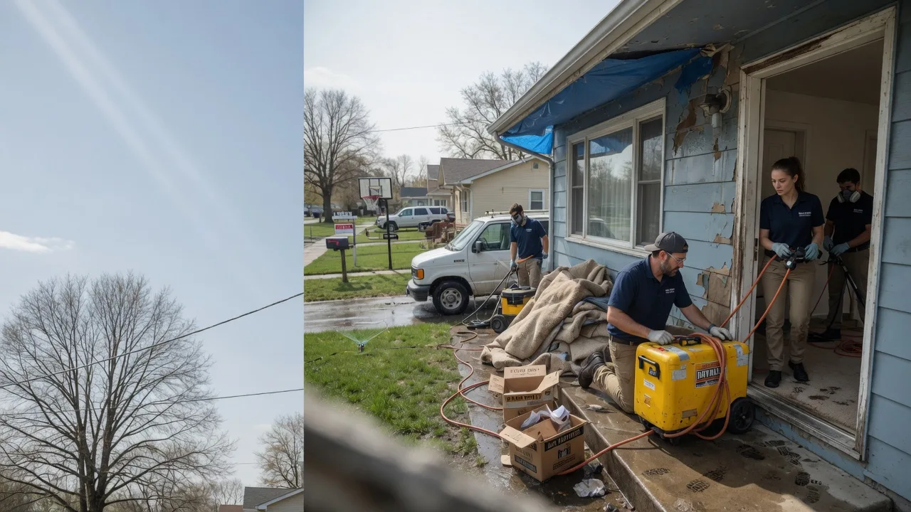 Basement Flood Cleanup in Clarksburg, IN near me